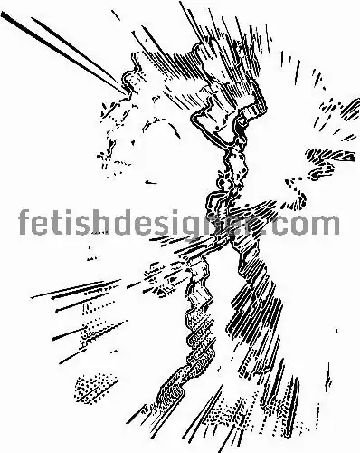 Cracked background effect