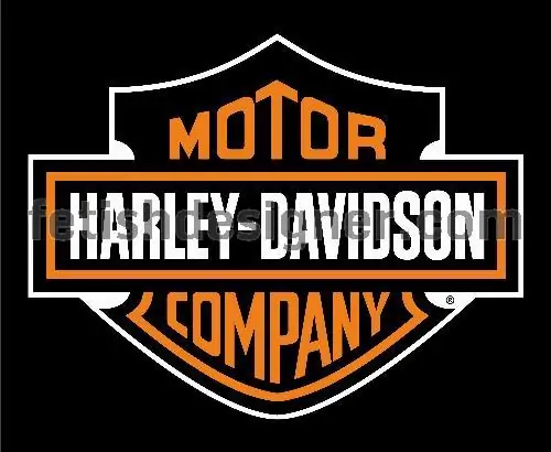Harley davidson on black