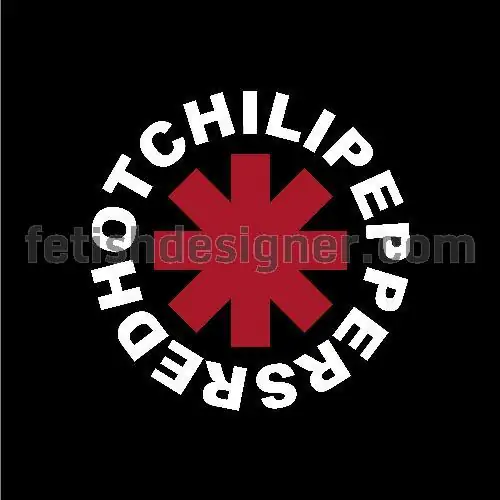 Red hot chili peppers rock band logo