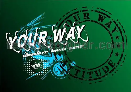 Your way attitude design