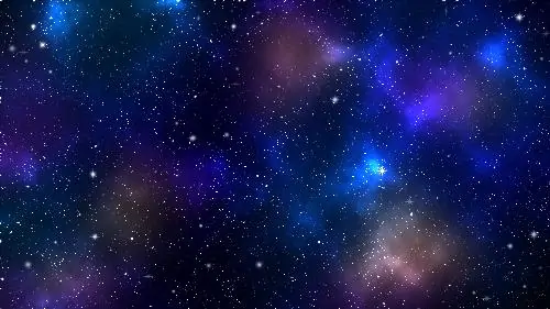 Space background with realistic nebula and shining stars colorful cosmos with stardust and milky way galaxy of magic colors infinite universe and starry night