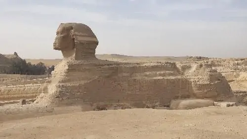 The great sphinx of giza in egypt